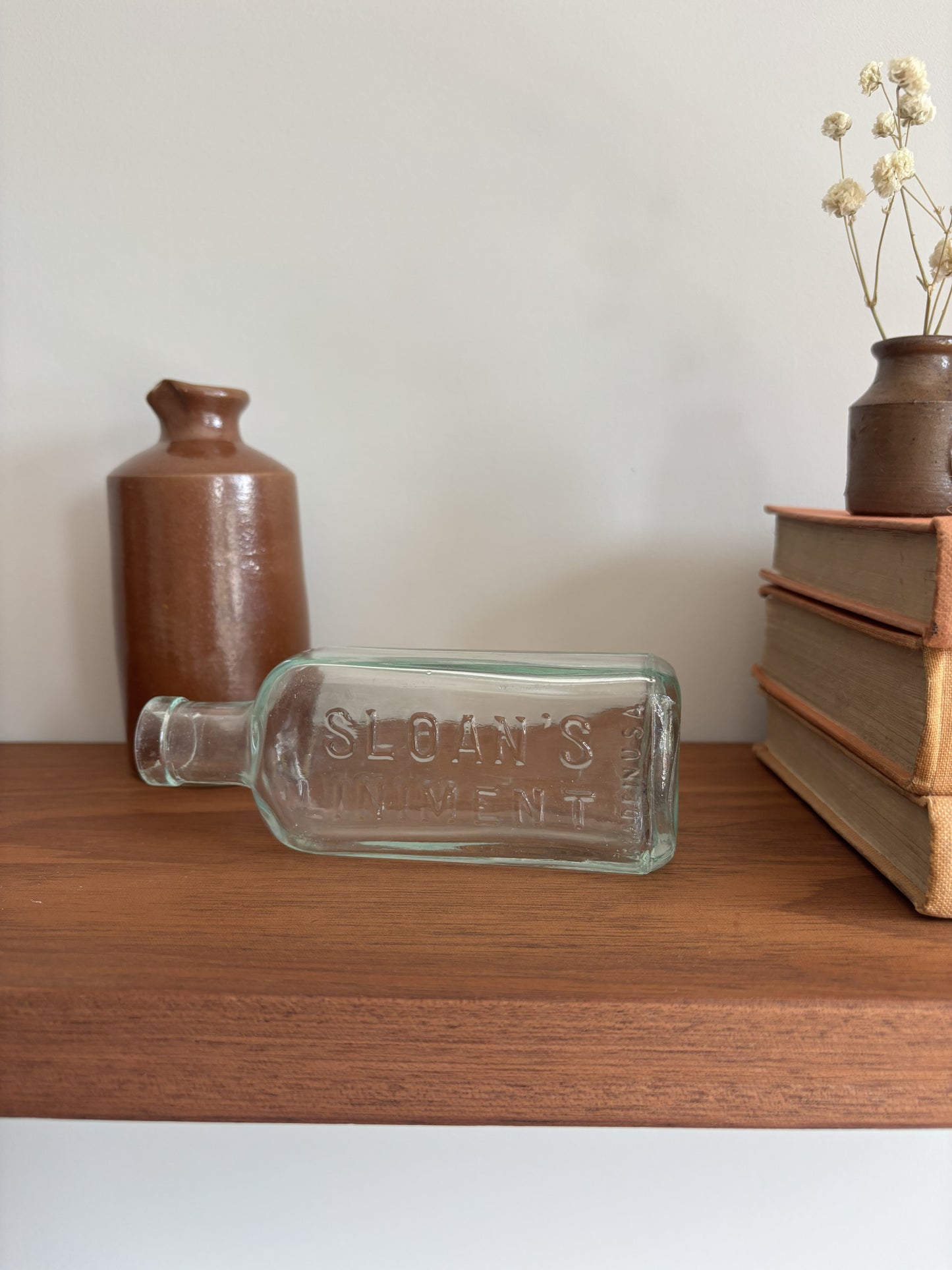 Sloan's Liniment Glass Bottle