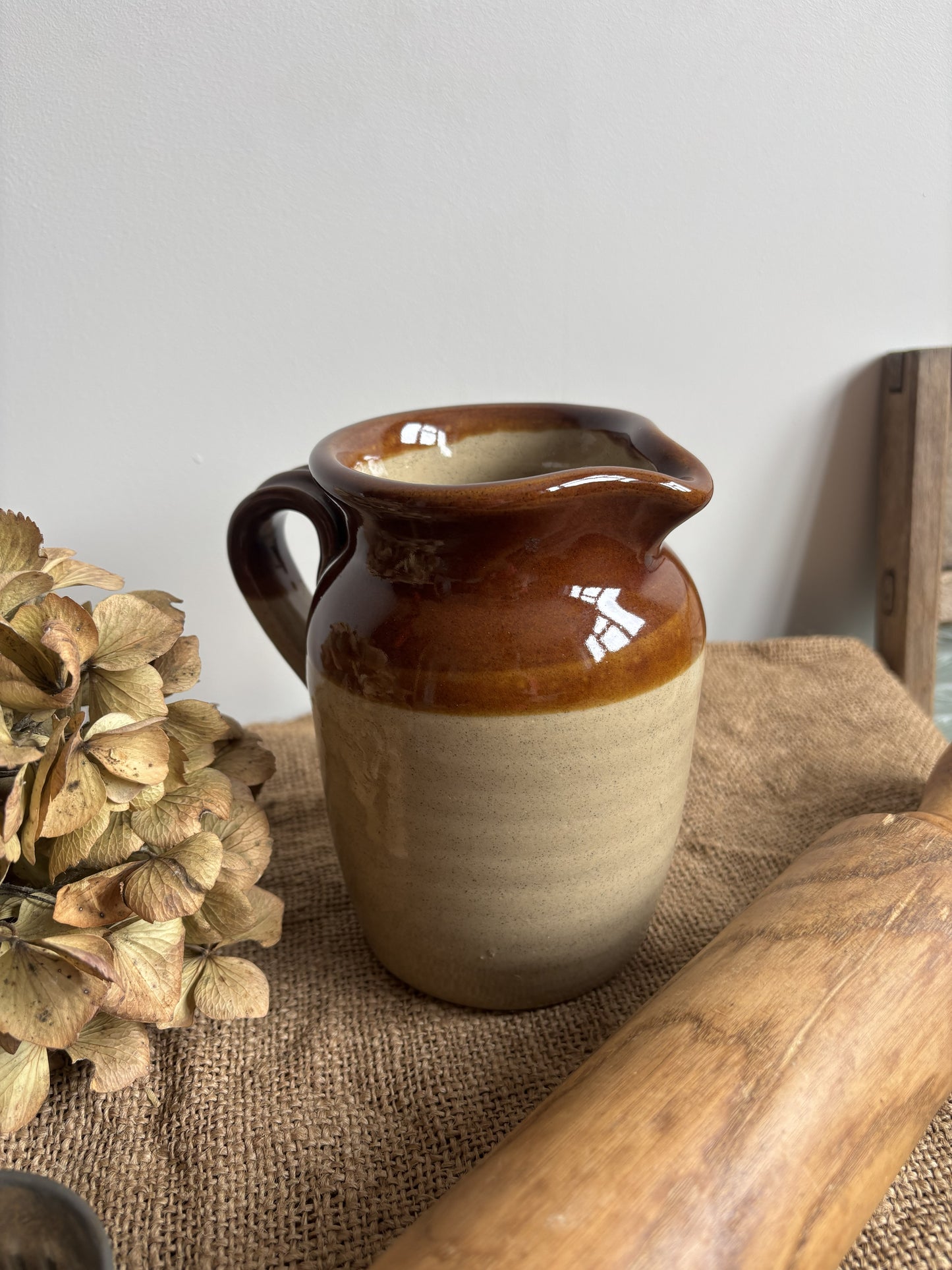 Pearson's of Chesterfield Stoneware Pitcher