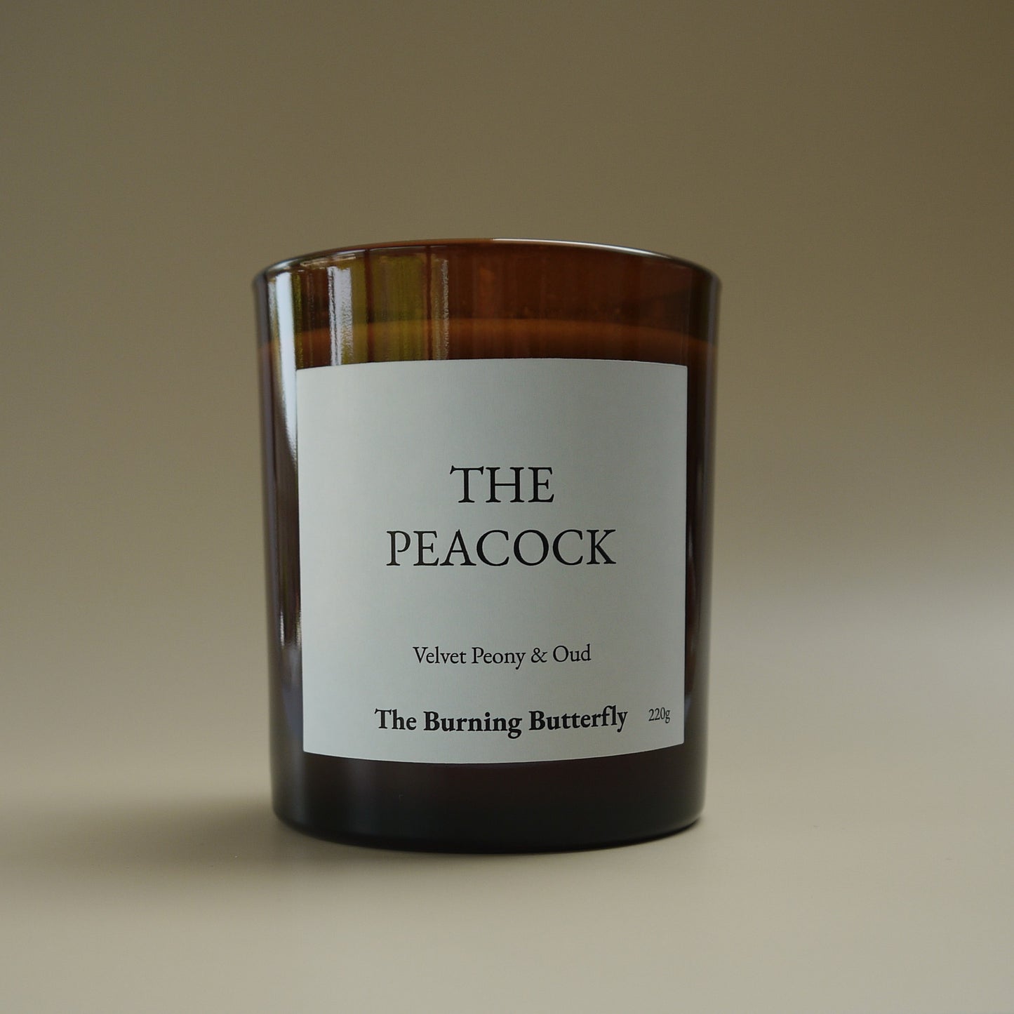 The Peacock scented candle