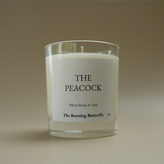 The Peacock scented candle