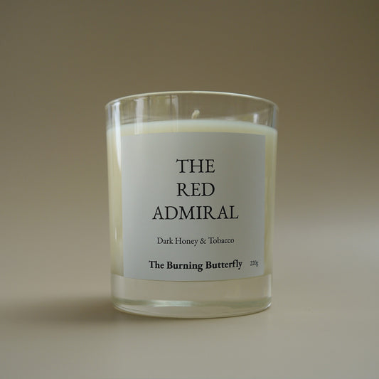 The Red Admiral scented candle