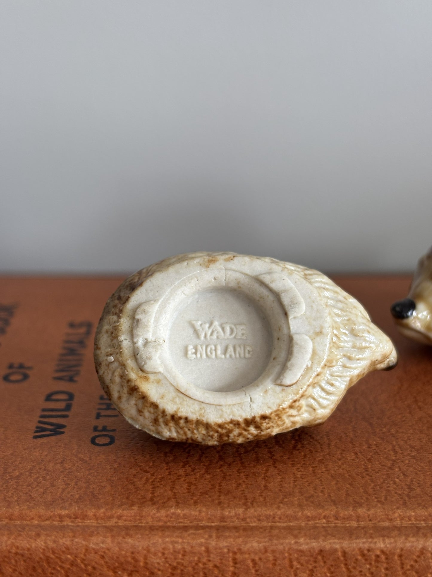 Wade Ceramic Hedgehog Figurines