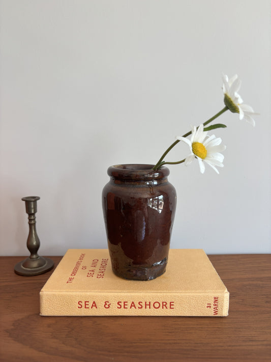 Aplin & Barrett Stoneware Cream Pot from Western Counties Creameries
