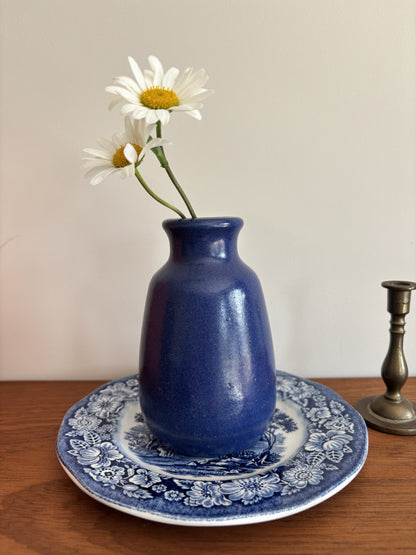 Ronuk Cobalt Blue Stone Vase