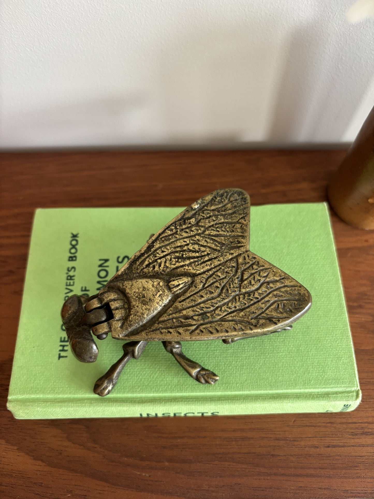 Brass Insect Trinket Dish