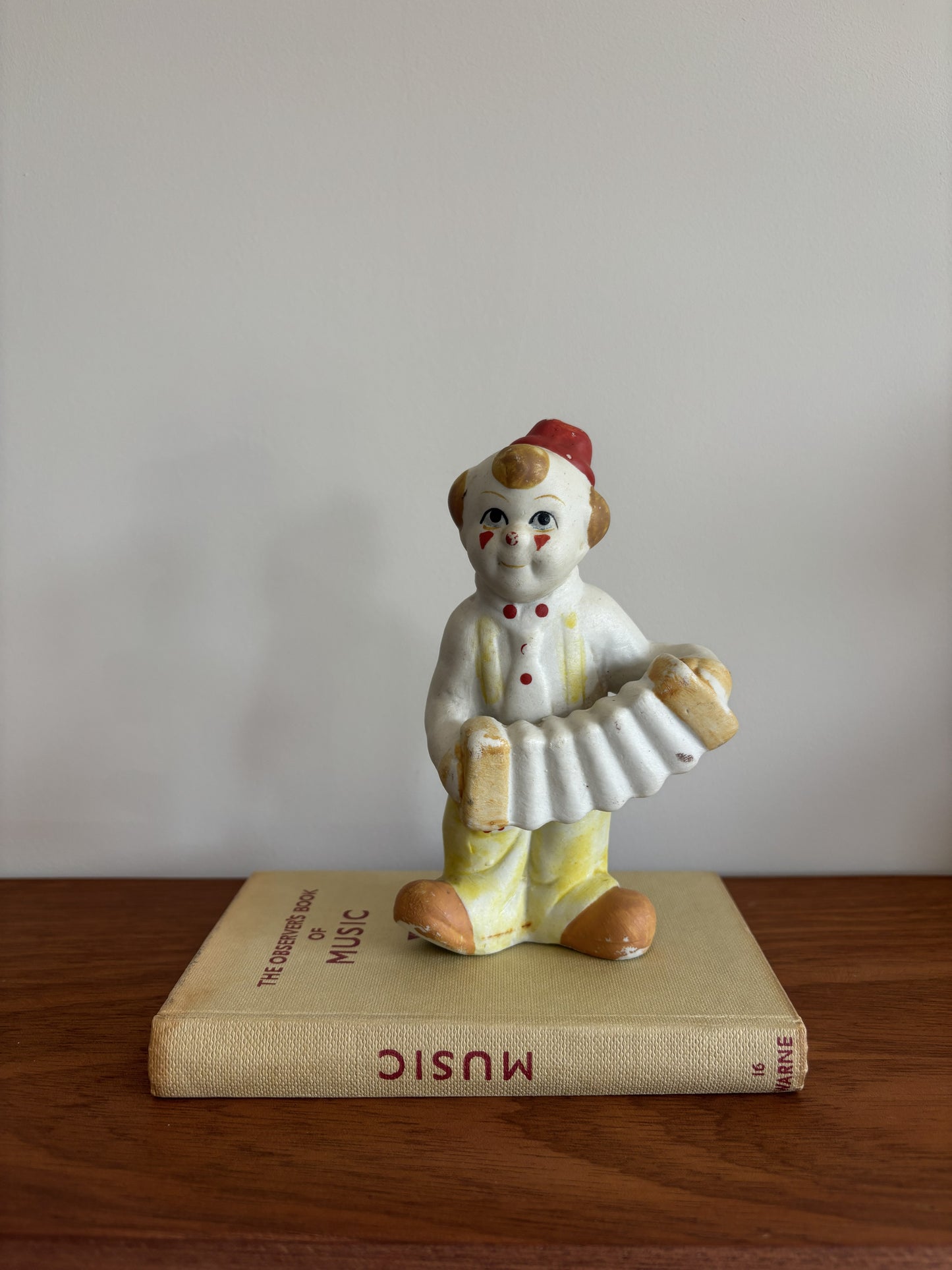 Ceramic Circus Clown Figurine