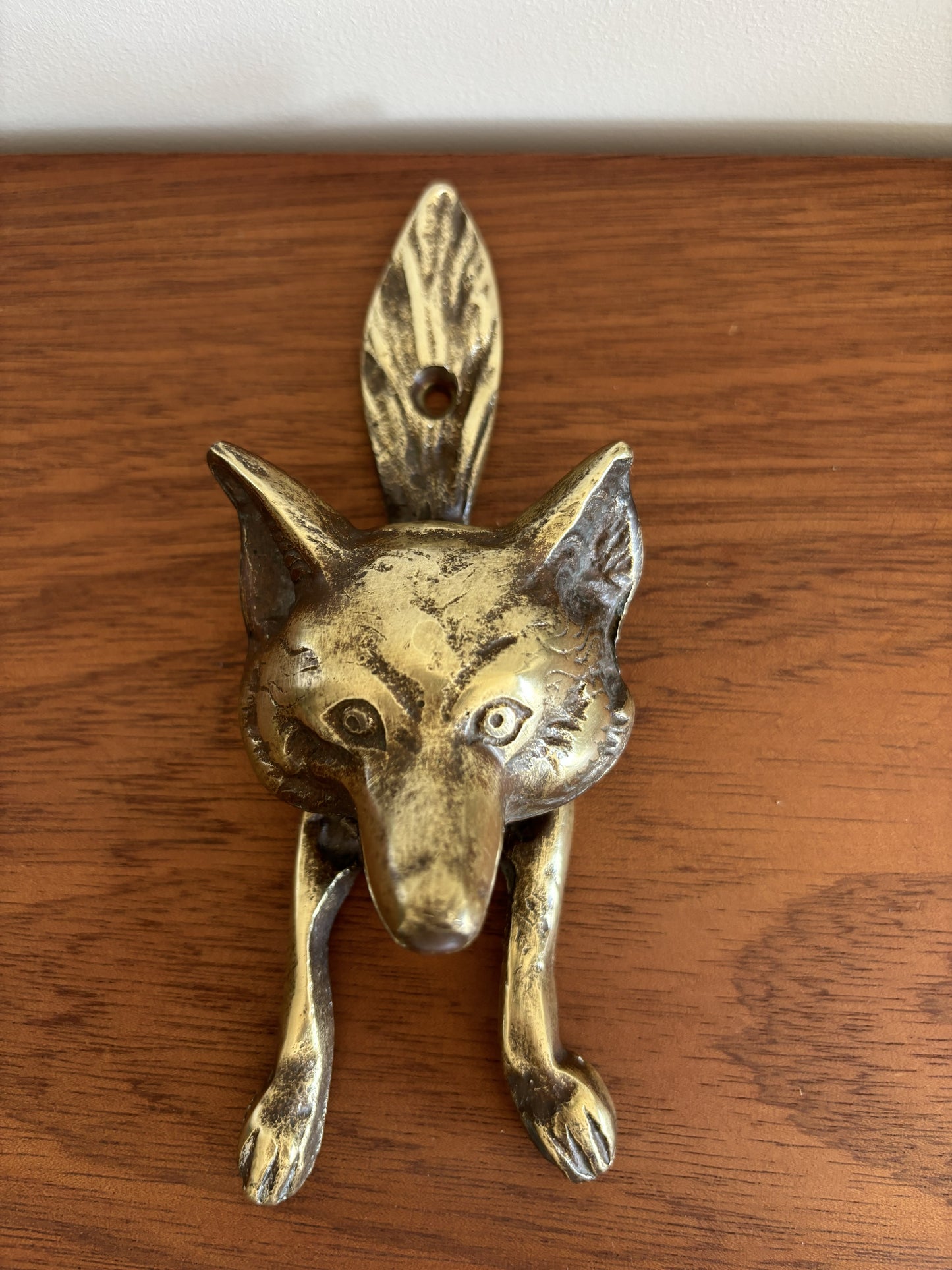Brass Fox Door Knocker
