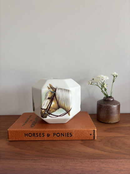 Porcelain Horse Money Box
