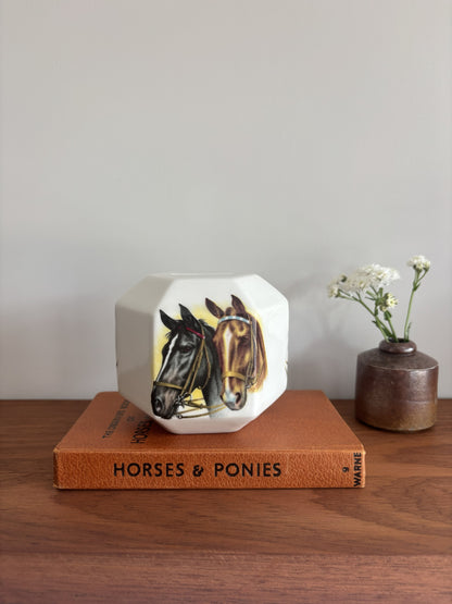 Porcelain Horse Money Box