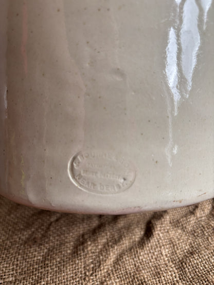 Large Stoneware J Bourne & Son Vintage Flagon