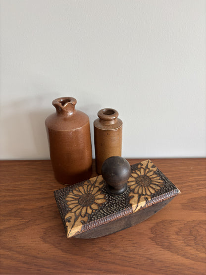 Wooden Ink Blotter