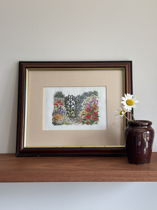 Iron Gate Cross Stitch Picture