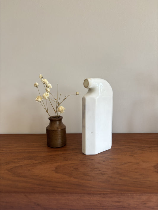 Odel Glass Mouthwash / Toothpaste Bottle