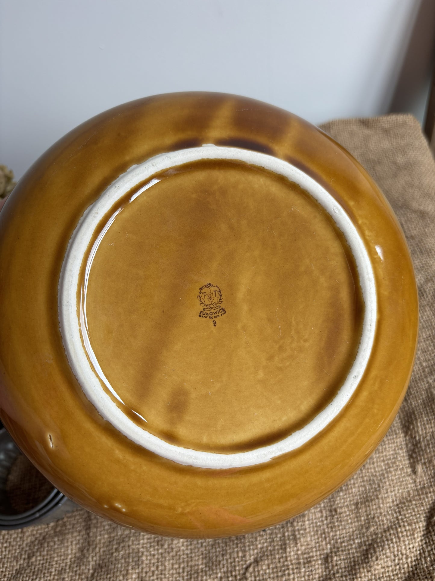 P.T Tulowice Glazed Bowl