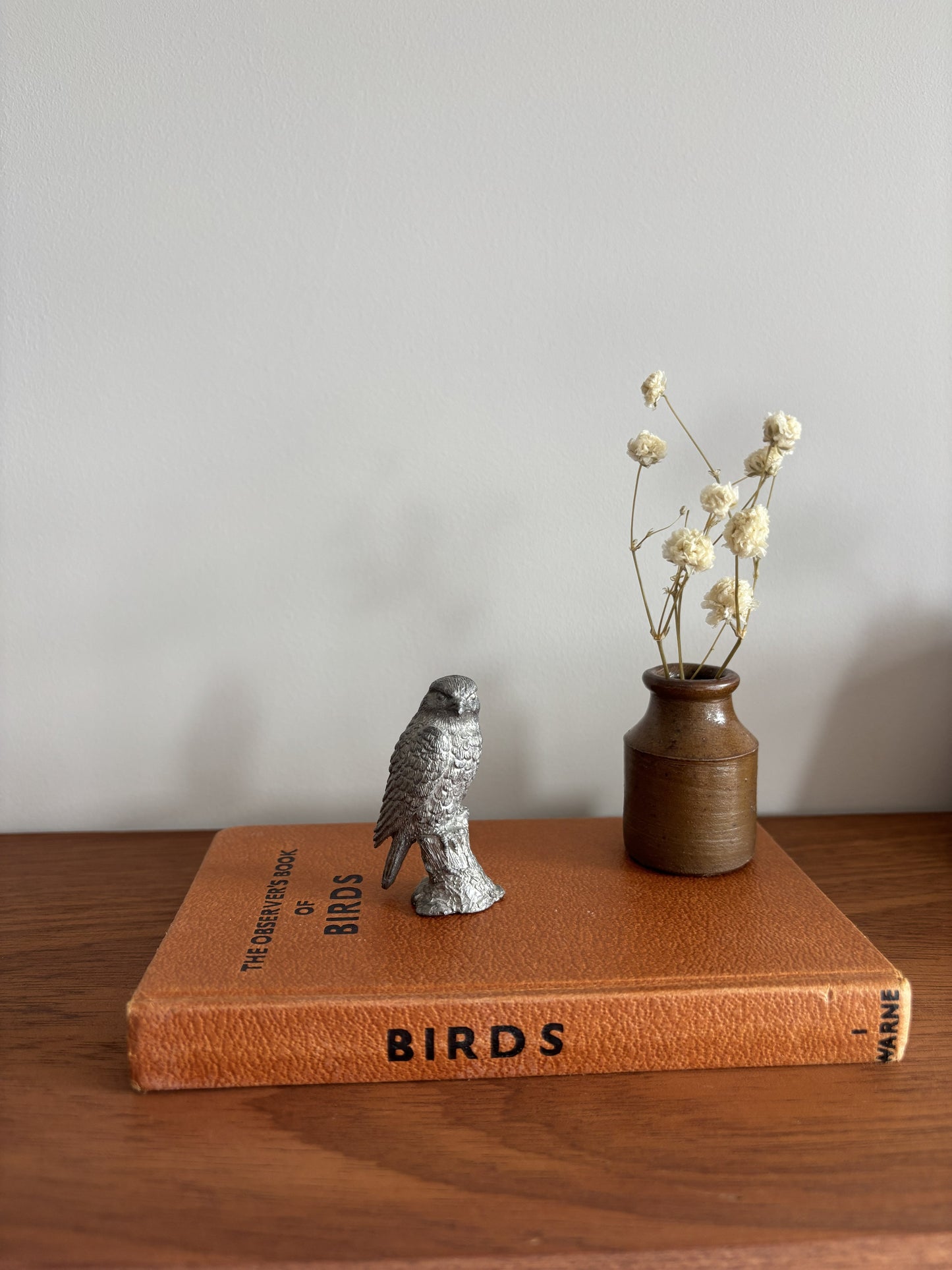 Pewter Bird of Prey Figurine
