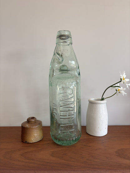 R. White's Codd Neck Glass Bottle