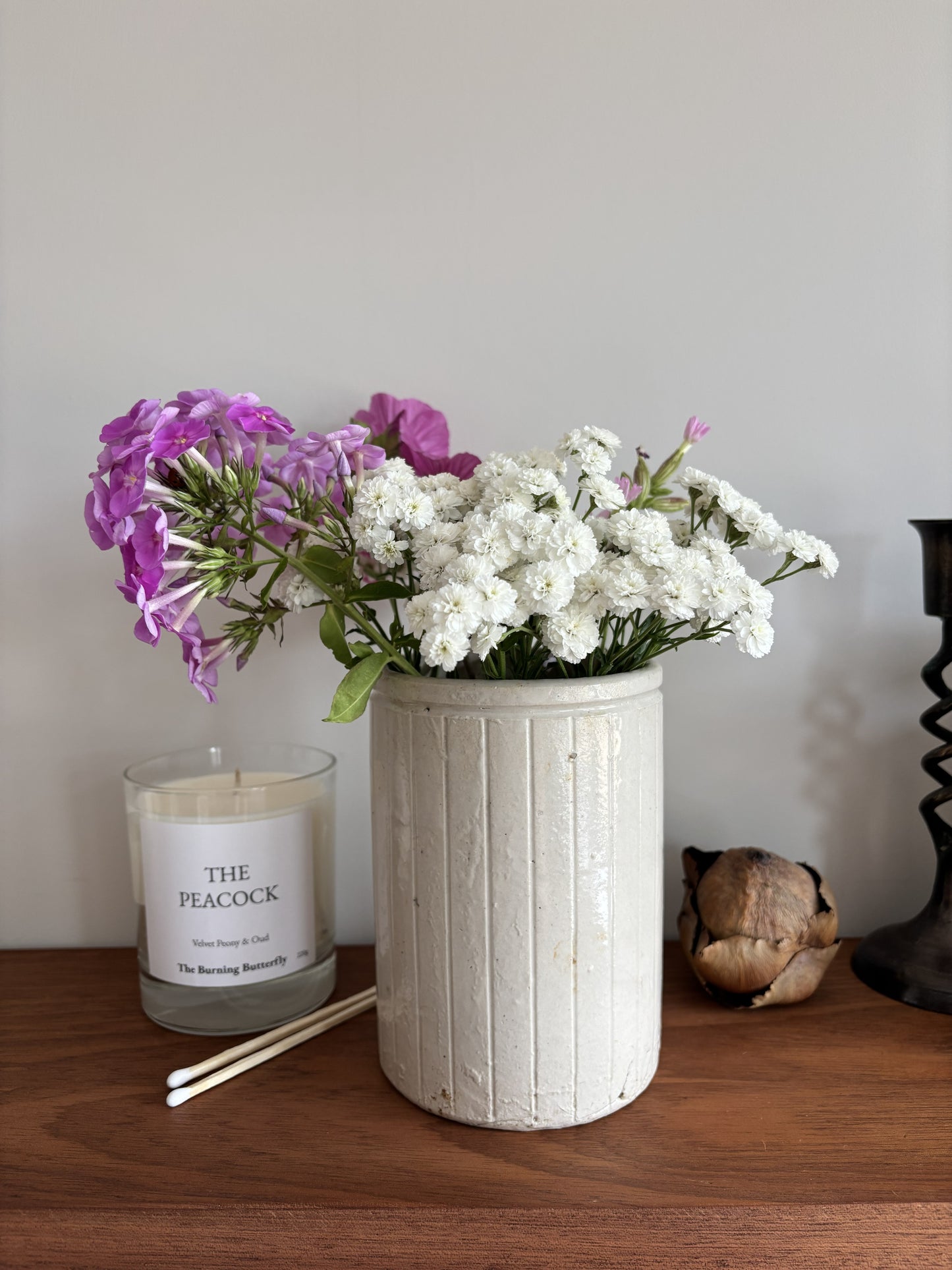 Wm. P Hartley Stoneware Marmalade Jar