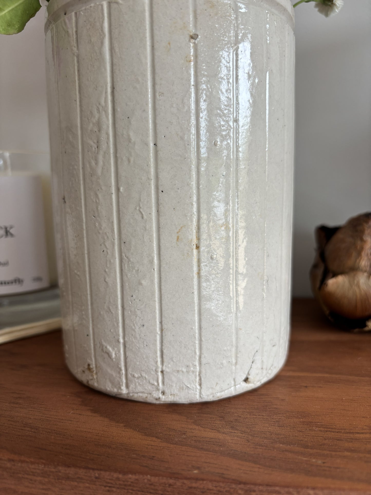 Wm. P Hartley Stoneware Marmalade Jar