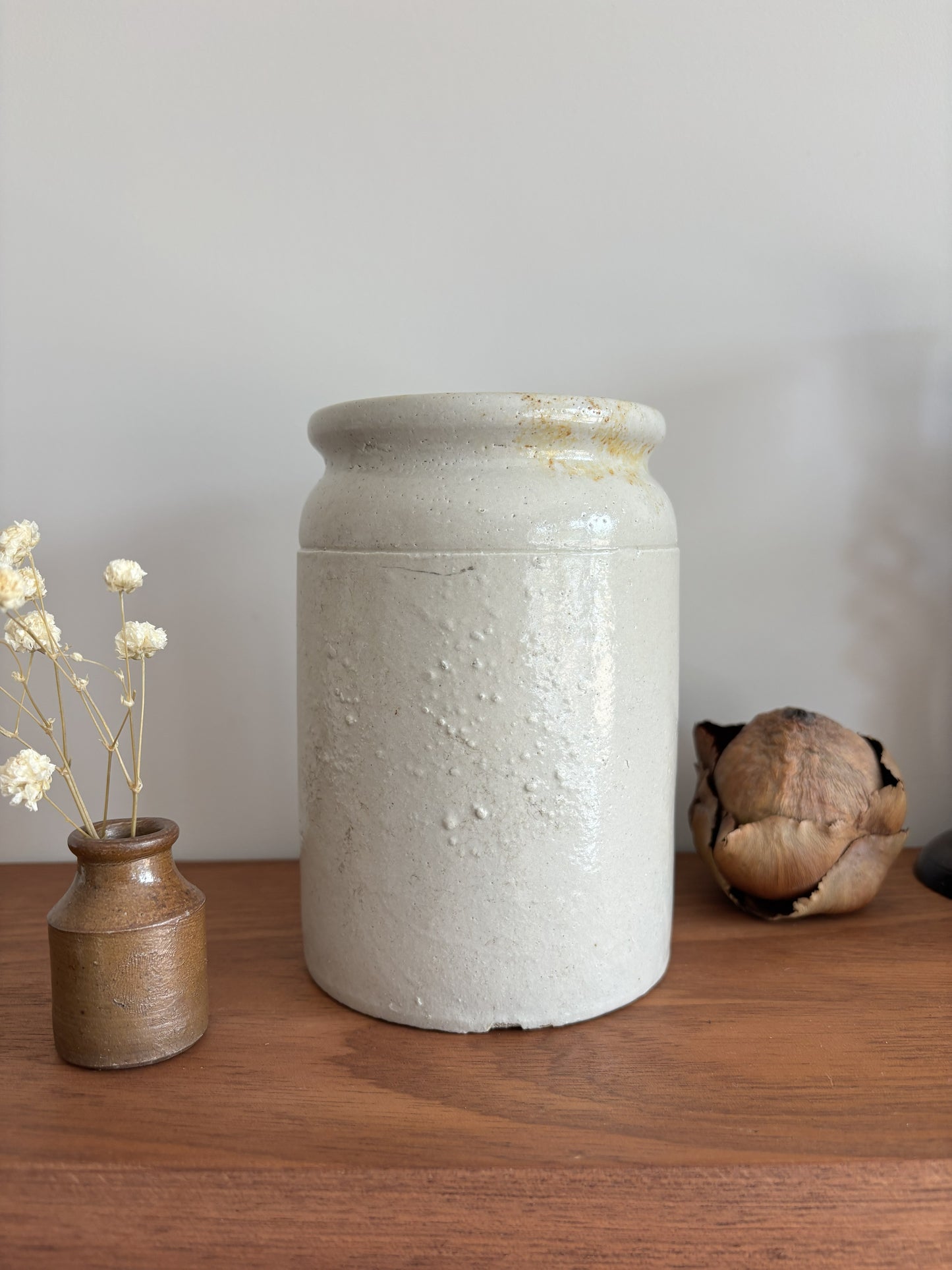Stoneware Marmalade Jar
