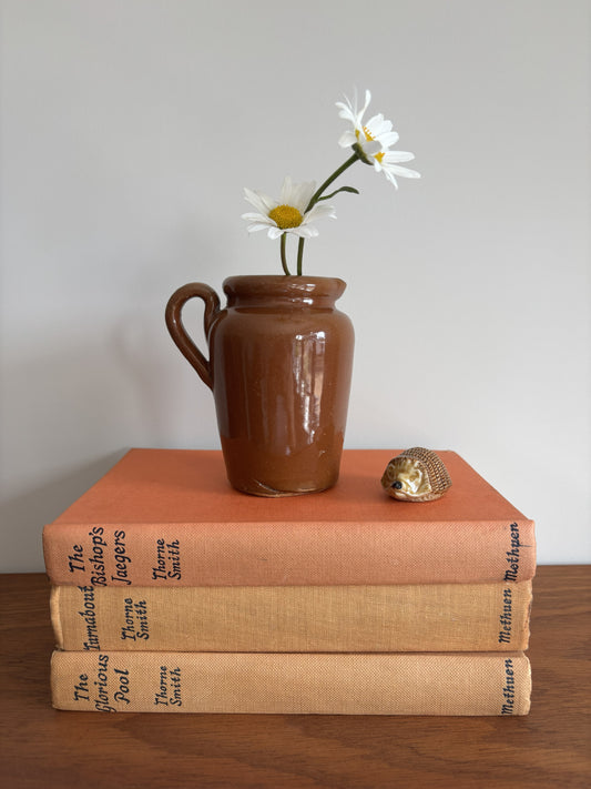 Brown Glazed Stoneware Cream / Milk Jug