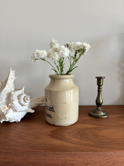 Taylor's Prepared Mustard Stoneware Pot