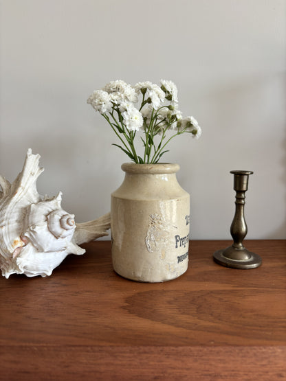 Taylor's Prepared Mustard Stoneware Pot