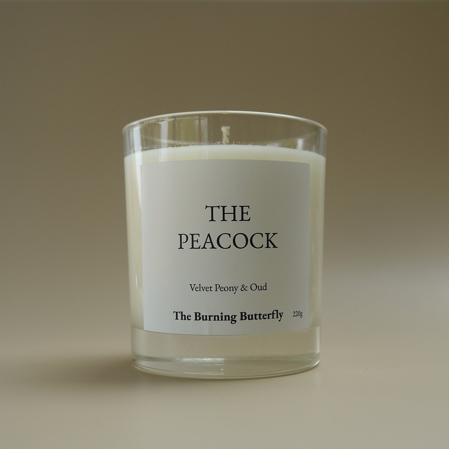 The Peacock scented candle