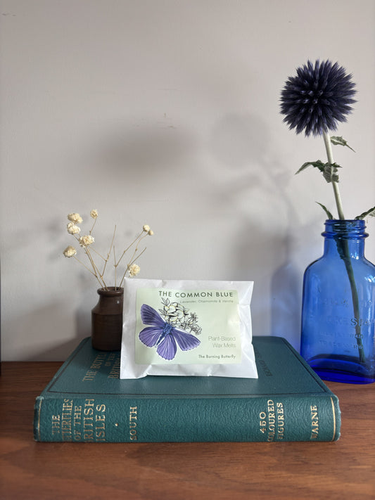 The Common Blue Scented Wax Melts - Lavender, Chamomile & Vanilla  | The Burning Butterfly