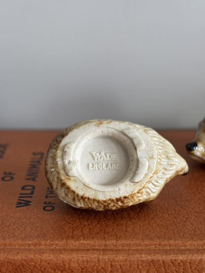 Wade Ceramic Hedgehog Figurines