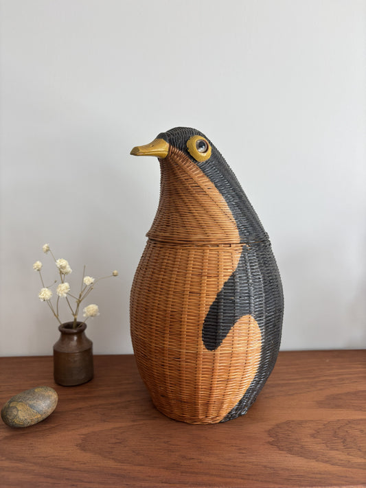 Wicker Penguin Basket