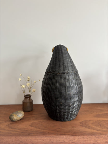 Wicker Penguin Basket