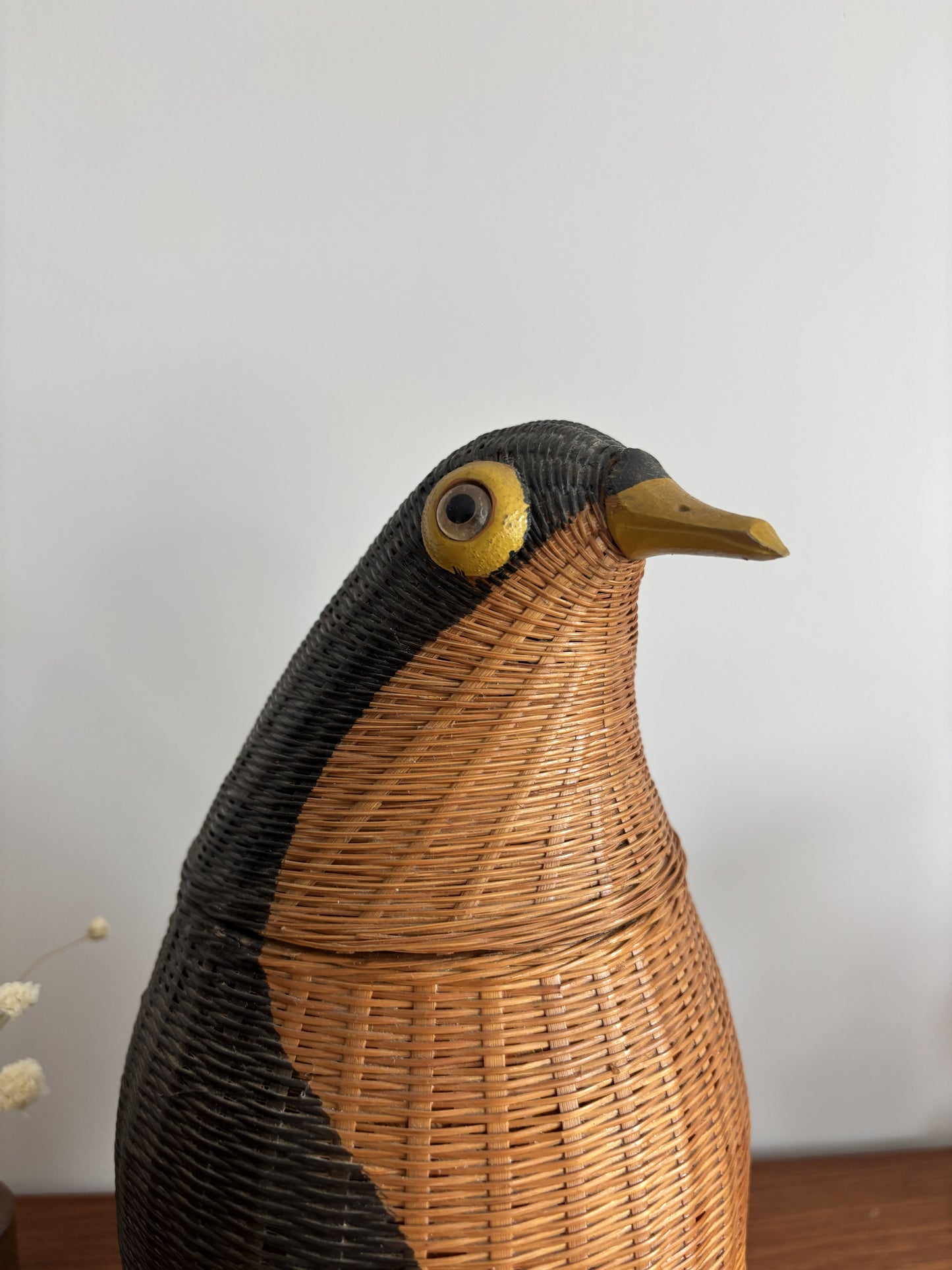Wicker Penguin Basket