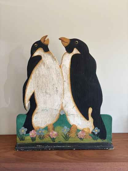 Wooden Penguins