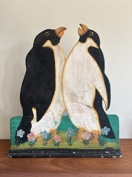 Wooden Penguins