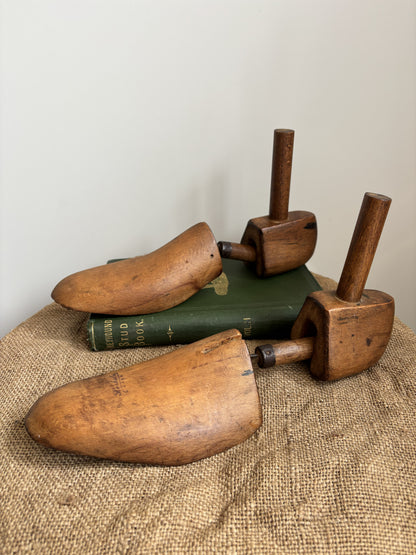 Vintage Wooden Shoe Stretchers / Lasts